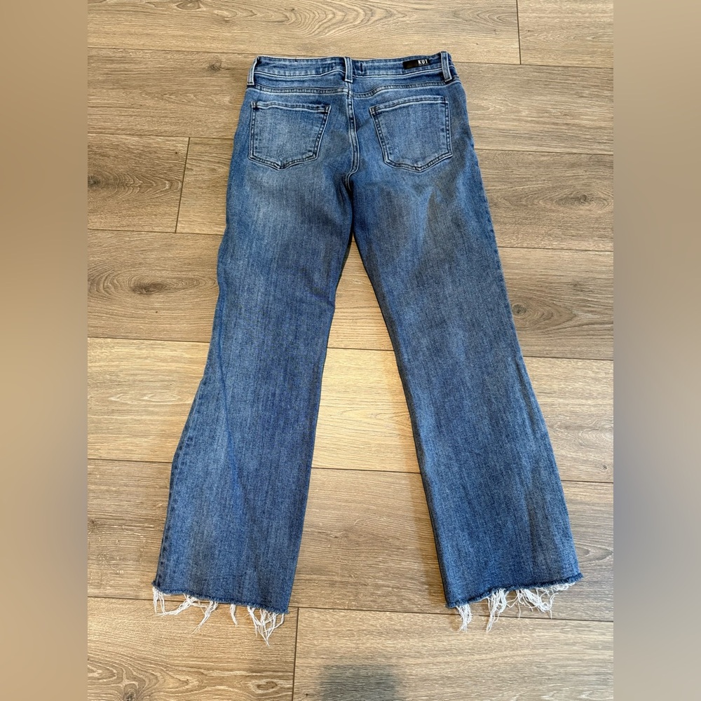 Kut From The Kloth Kelsey Fab Ab Ankle Flare High Rise Jean - Picture 5 of 12